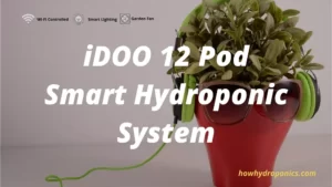 iDOO 12 pods hydroponic system specifications